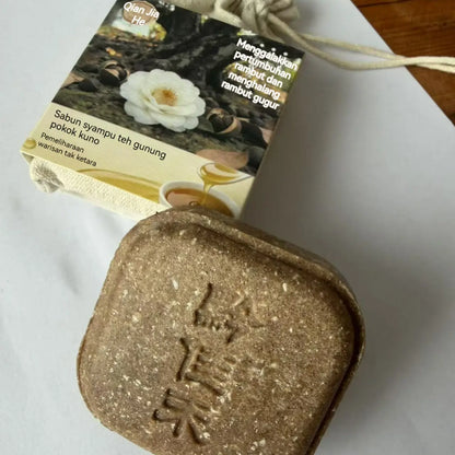 Ancient Tree Camellia Shampoo Bar | Anti-Dandruff & Oil Control