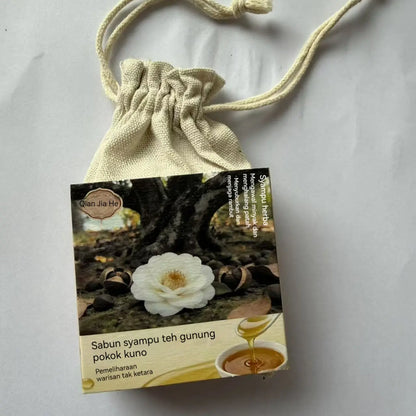 Ancient Tree Camellia Shampoo Bar | Anti-Dandruff & Oil Control